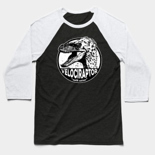 Velociraptor (Feathers) Baseball T-Shirt